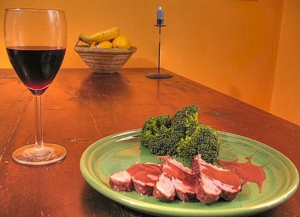 Filetto di maiale al vino rosso